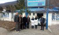 بازدید رئیس مرکز بهداشت رشت از مرکز خدمات جامع سلامت امام زاده هاشم ، خانه بهداشت موشنگاه و خانه بهداشت گلسرک