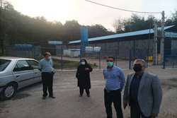حضور تیم کارشناسی دفتر سلامت محیط و کار وزارت بهداشت در استان گیلان