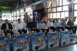 مراسم معنوی بیعت با شهیدان در گلزار  شهدای رشت